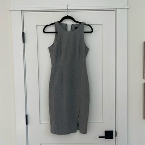 Banana republic grey sheath dress. Size 4